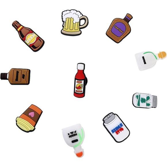 Trendy Cute CROCS Shoe Charms - Picture 3 of 3